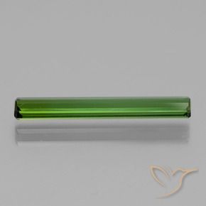 Turmalina Verde bosque natural de 1.70 ct, Corte Octágono / Esmeralda, VVS