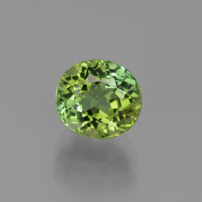 Turmalina Verde medio natural de 2.04 ct, Corte Óvalo, VS