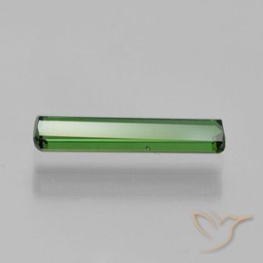 Turmalina Verde bosque natural de 0.75 ct, Corte Octágono / Esmeralda, VVS