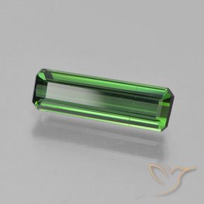 Turmalina Verde natural de 1.05 ct, Corte Octágono / Esmeralda, VVS-VS
