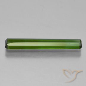 Turmalina Verde oscuro natural de 1.48 ct, Corte Octágono / Esmeralda, VVS