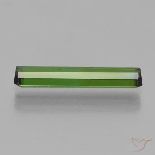 Turmalina Verde terroso natural de 1.14 ct, Corte Octágono / Esmeralda, VVS-VS