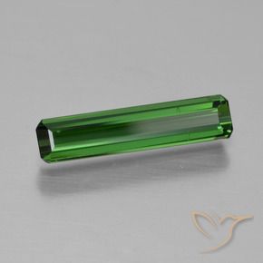 Turmalina Verde bosque natural de 0.98 ct, Corte Octágono / Esmeralda, VVS-VS