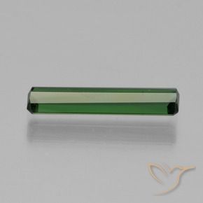 Turmalina Verde bosque natural de 0.98 ct, Corte Octágono / Esmeralda, VVS-VS