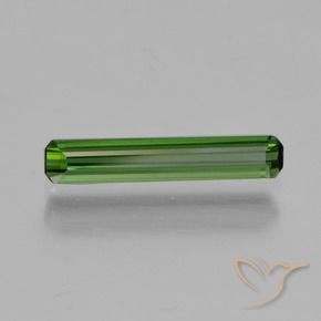 Turmalina Verde medio natural de 0.84 ct, Corte Octágono / Esmeralda, VVS-VS