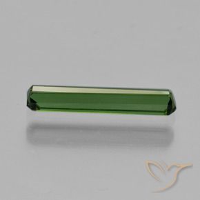 Turmalina Verde medio natural de 0.84 ct, Corte Octágono / Esmeralda, VVS-VS