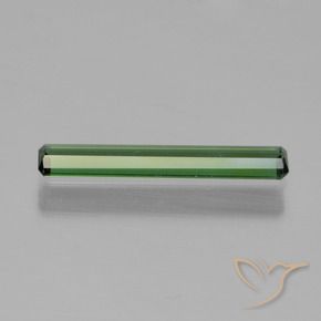 Turmalina Verde medio natural de 0.66 ct, Corte Octágono / Esmeralda, VVS-VS