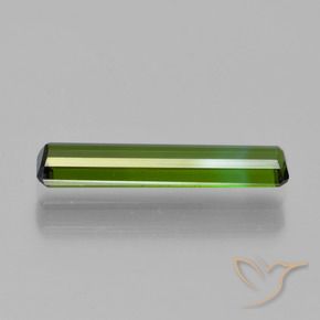 Turmalina Verde medio natural de 1.08 ct, Corte Octágono / Esmeralda, VVS-VS