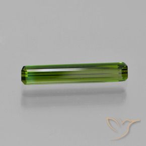 Turmalina Verde terroso natural de 0.87 ct, Corte Octágono / Esmeralda, VVS