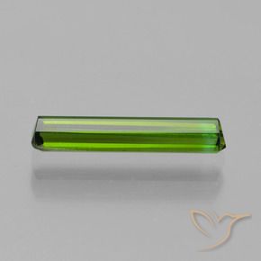 Turmalina Verde terroso natural de 0.87 ct, Corte Octágono / Esmeralda, VVS
