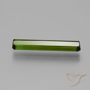 Turmalina Verde bosque natural de 2.60 ct, Corte Octágono / Esmeralda, VVS