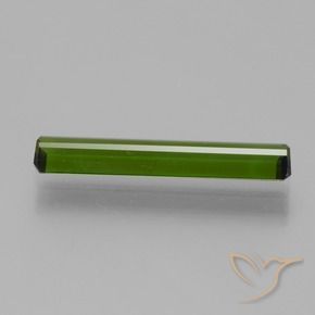 Turmalina Verde alga natural de 1.72 ct, Corte Octágono / Esmeralda, VVS