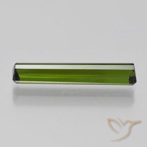 Turmalina Verde medio natural de 2.10 ct, Corte Octágono / Esmeralda, VVS-VS