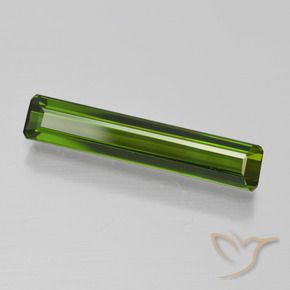 Turmalina Verde alga natural de 1.82 ct, Corte Octágono / Esmeralda, VVS