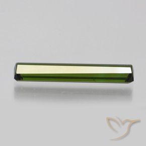 Turmalina Verde alga natural de 1.82 ct, Corte Octágono / Esmeralda, VVS