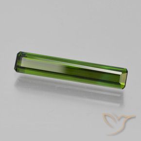 Turmalina Verde bosque intenso natural de 1.79 ct, Corte Octágono / Esmeralda, VVS