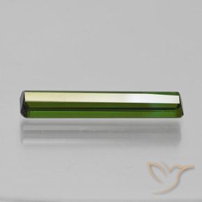 Turmalina Verde bosque intenso natural de 1.79 ct, Corte Octágono / Esmeralda, VVS