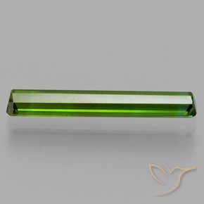 Turmalina Verde oscuro natural de 1.72 ct, Corte Octágono / Esmeralda, VVS-VS