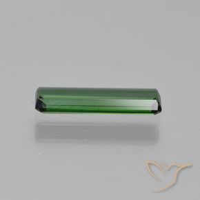 Turmalina Verde bosque natural de 0.77 ct, Corte Octágono / Esmeralda, VVS-VS