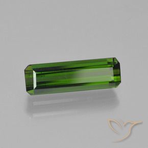 Turmalina Verde bosque natural de 1.38 ct, Corte Octágono / Esmeralda, VS-SI