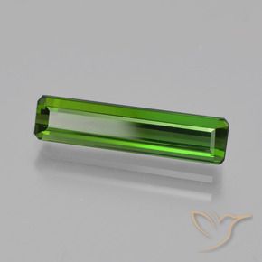Turmalina Verde bosque natural de 2.08 ct, Corte Octágono / Esmeralda, VVS-VS