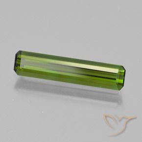 Turmalina Verde bosque natural de 1.08 ct, Corte Octágono / Esmeralda, VVS-VS