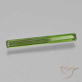 Turmalina Verde medio natural de 1.14 ct, Corte Octágono / Esmeralda, VVS-VS