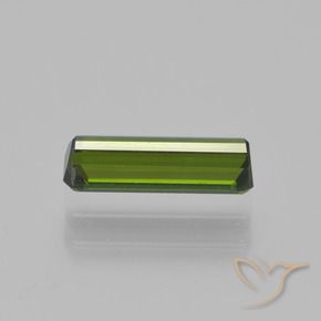 Turmalina Verde terroso natural de 0.90 ct, Corte Octágono / Esmeralda, VVS