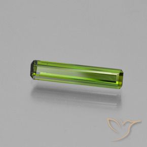 Turmalina Verde vivo natural de 1.01 ct, Corte Octágono / Esmeralda, VVS-VS