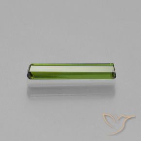 Turmalina Verde vivo natural de 1.01 ct, Corte Octágono / Esmeralda, VVS-VS
