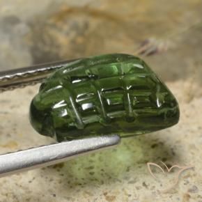 Turmalina Verde bosque natural de 2.43 ct, Elegante, Translúcido