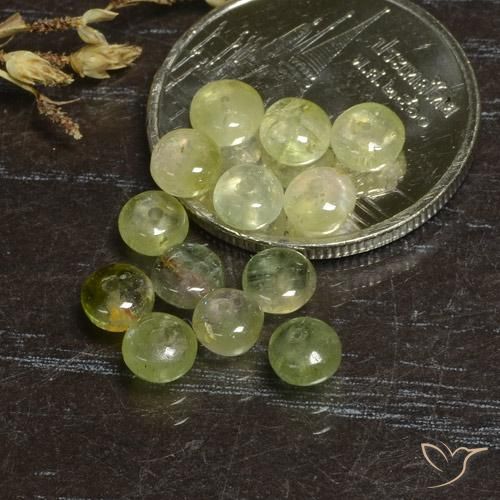 Gemas de Turmalina Verde amarillo natural de 5.09 ct, Elegante, Translúcido