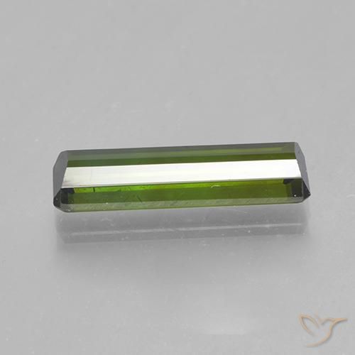 Turmalina Verde bosque natural de 1.41 ct, Corte Octágono / Esmeralda, VVS-VS