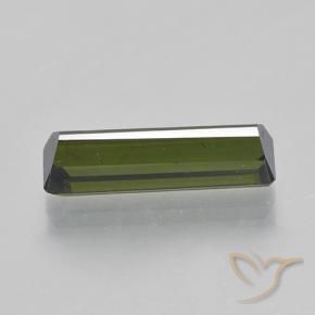 Turmalina Verde medio natural de 1.89 ct, Corte Octágono / Esmeralda, VVS-VS