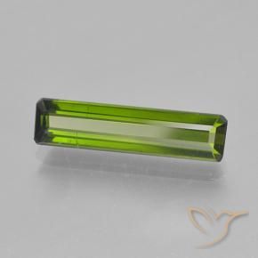 Turmalina Verde cálido natural de 1.80 ct, Corte Octágono / Esmeralda, VVS-VS