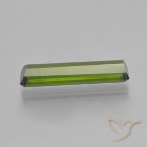 Turmalina Verde cálido natural de 1.80 ct, Corte Octágono / Esmeralda, VVS-VS