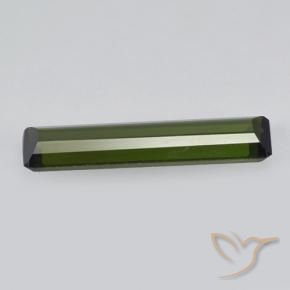 Turmalina Verde bosque natural de 1.39 ct, Corte Octágono / Esmeralda, VVS