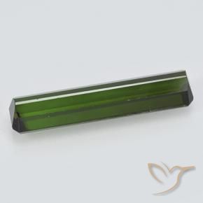 Turmalina Verde bosque intenso natural de 2.35 ct, Corte Octágono / Esmeralda, VVS-VS