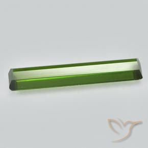 Turmalina Verde terroso natural de 1.94 ct, Corte Octágono / Esmeralda, VVS-VS
