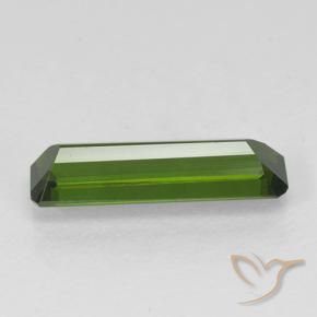 Turmalina Verde oscuro natural de 1.27 ct, Corte Octágono / Esmeralda, VVS