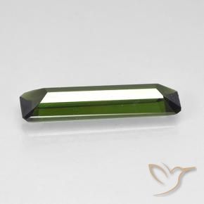 Turmalina Verde alga natural de 1.57 ct, Corte Octágono / Esmeralda, VVS-VS