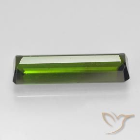 Turmalina Verde alga natural de 2.71 ct, Corte Octágono / Esmeralda, VVS-VS