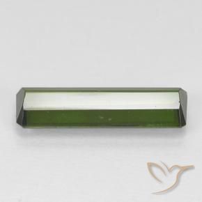 Turmalina Verde terroso natural de 1.24 ct, Corte Octágono / Esmeralda, VS