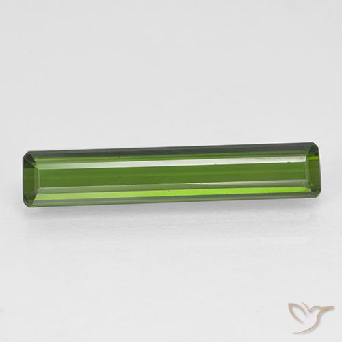 1.80ct Natural Verde alga turmalina, Corte Octágono / Esmeralda, VVS-VS, Photo A