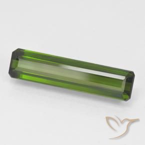 Turmalina Verde alga natural de 2.17 ct, Corte Octágono / Esmeralda, VVS-VS