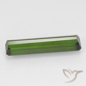 Turmalina Verde alga natural de 2.17 ct, Corte Octágono / Esmeralda, VVS-VS
