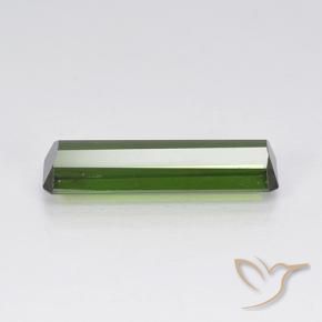 Turmalina Verde alga natural de 2.55 ct, Corte Octágono / Esmeralda, VVS-VS