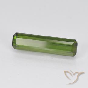 Turmalina Verde alga natural de 1.77 ct, Corte Octágono / Esmeralda, VVS