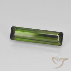 Turmalina Verde medio natural de 2.16 ct, Corte Octágono / Esmeralda, VVS