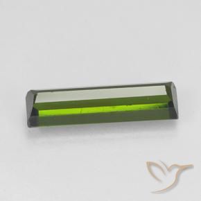 Turmalina Verde alga natural de 1.55 ct, Corte Octágono / Esmeralda, VVS-VS